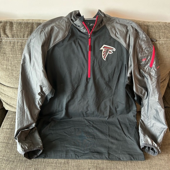 Nike Atlanta Falcons NFL Football On Field Dri-Fit Jacket Men's Sz: S - Picture 1 of 6